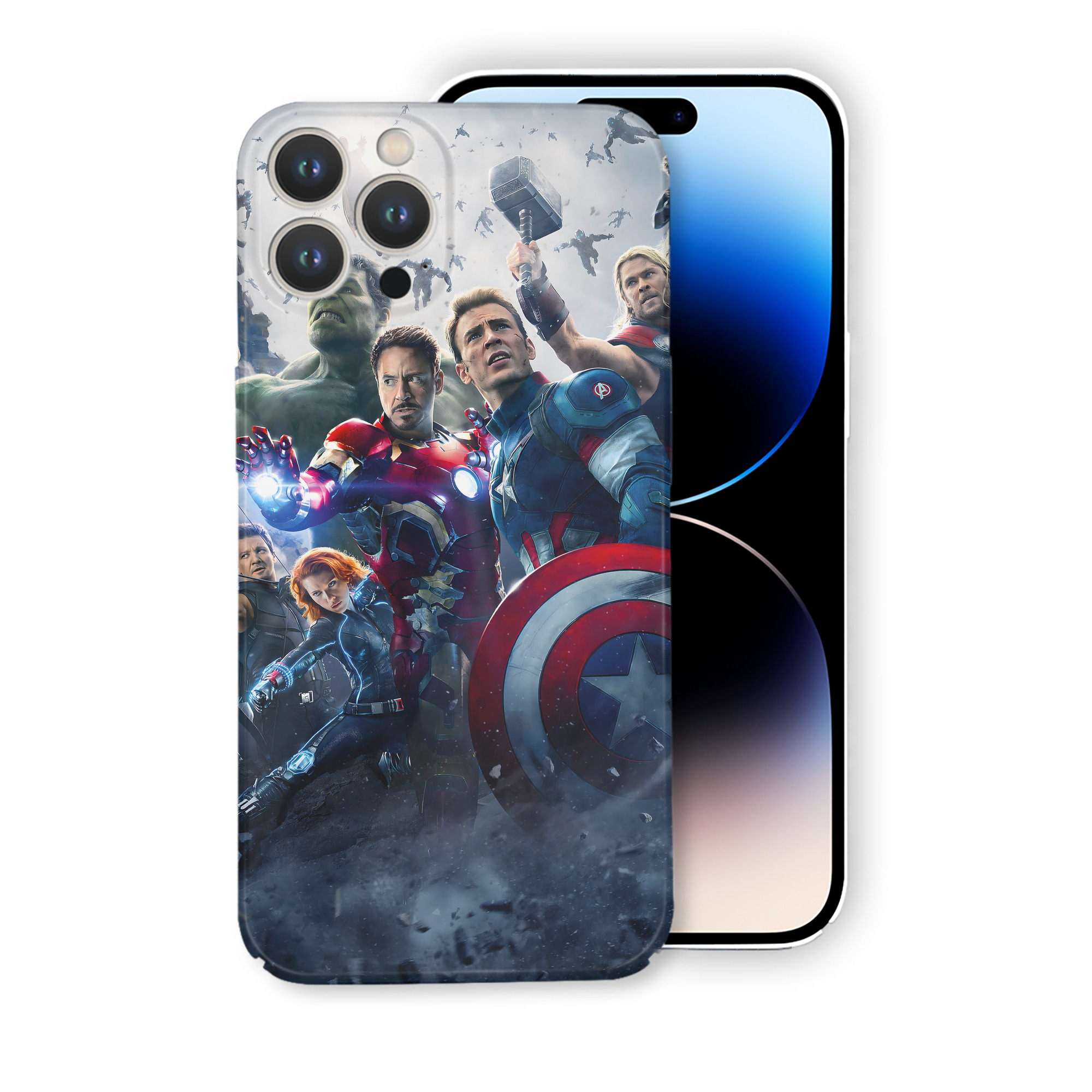 （画像用） アベンジャーズ The Avengers 【iPhone 14シリーズ対応】ハードケース